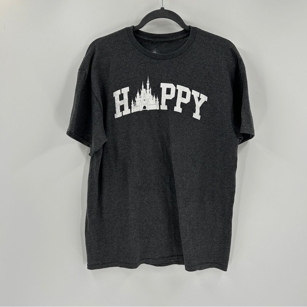 Disney HAPPY Castle T Shirt Size Large